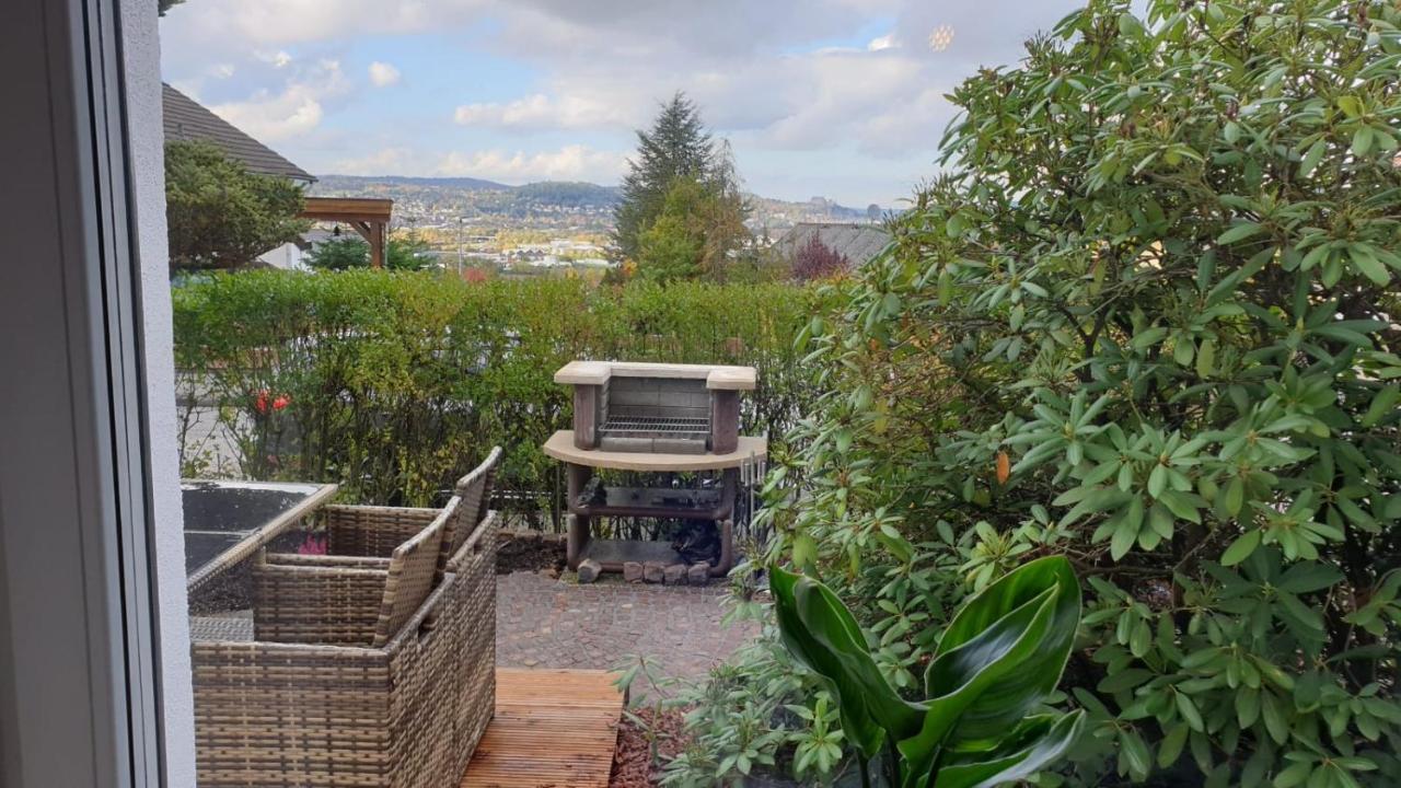 Haus Edda - Ferienwohnungen Mit Garten Und Schlossblick Marburg ภายนอก รูปภาพ